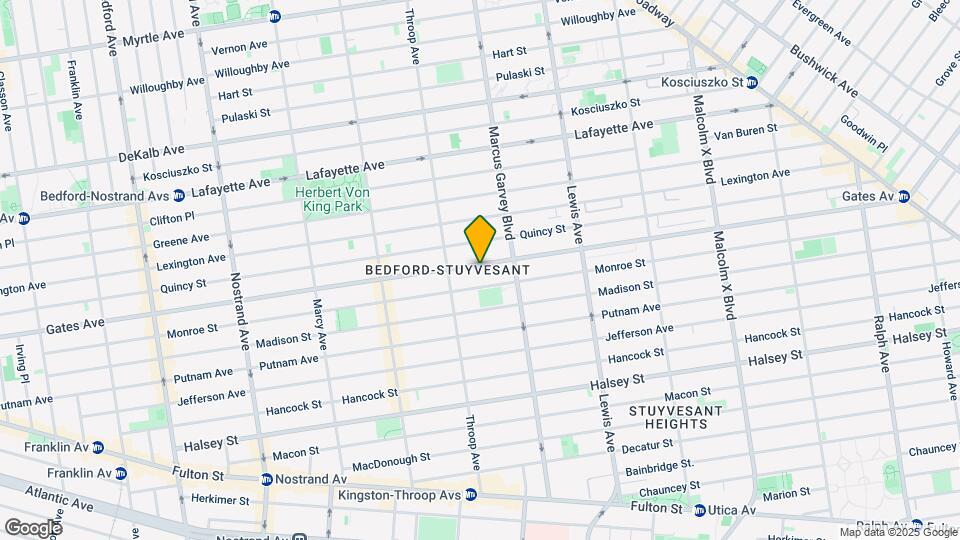 The Medgar Evers Apartments Map and Location Details