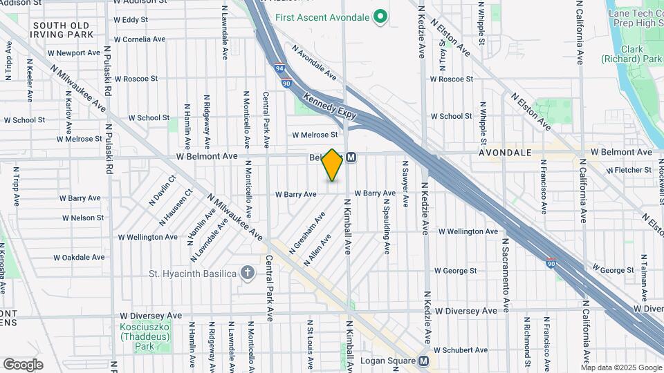 3107 N Bernard St, Unit #2 Map and Location Details