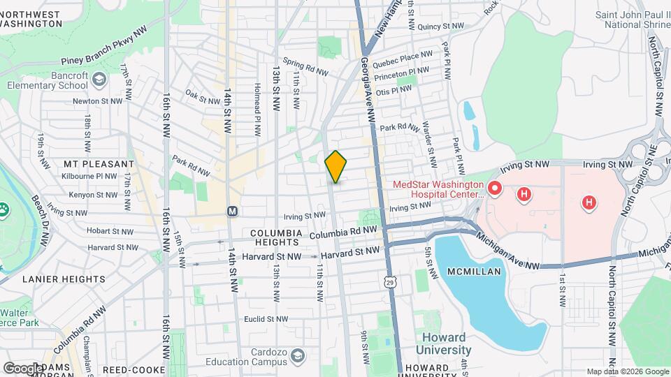 775 Kenyon St NW Map and Location Details