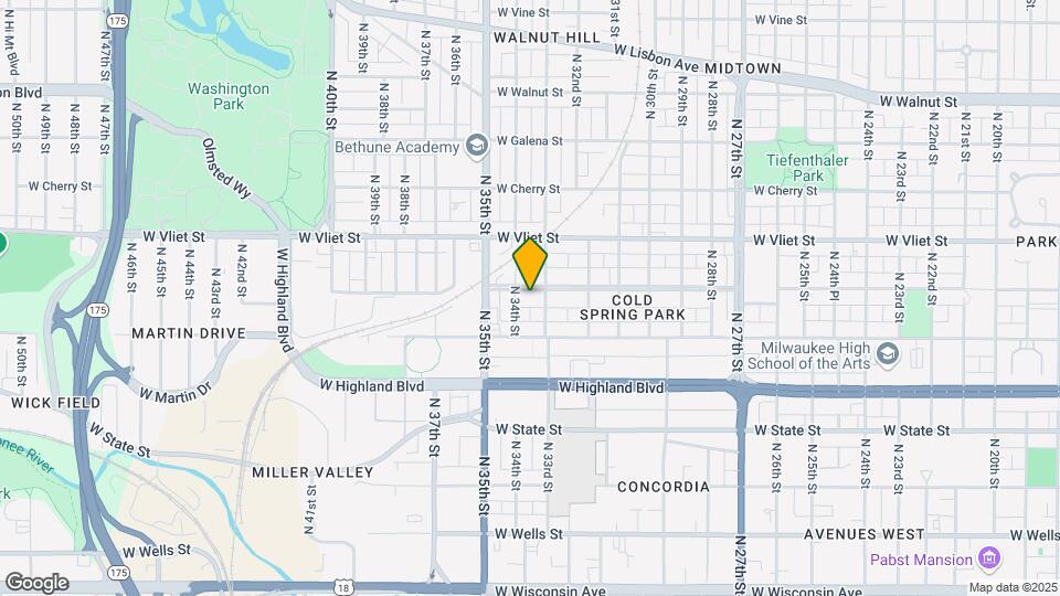 3319 W McKinley Blvd Mapa y Detalles de la Ubicación