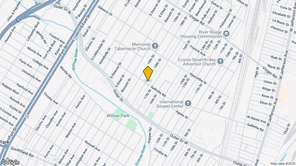 4019 18th St Map and Location Details