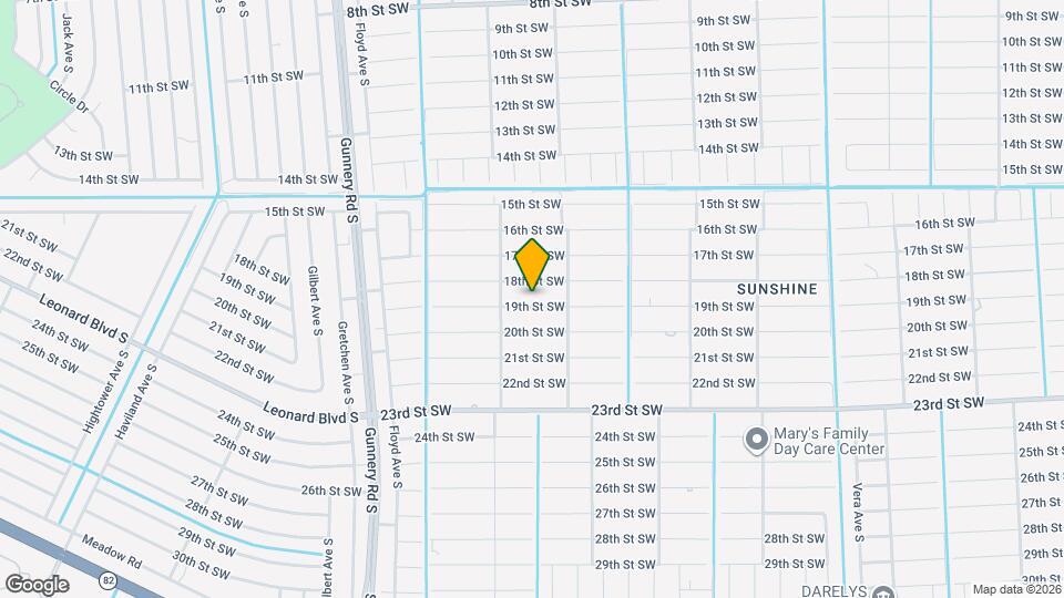 4110 19th St SW Map and Location Details