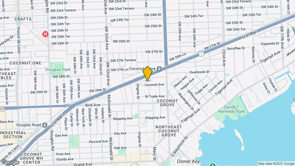2945 Coconut Ave Map and Location Details