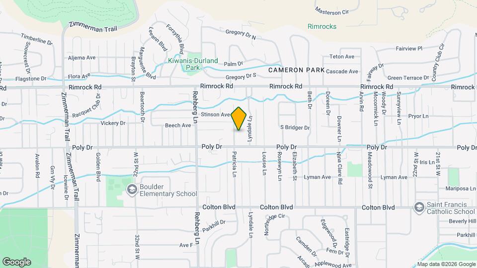 2601 Patricia Ln Map and Location Details