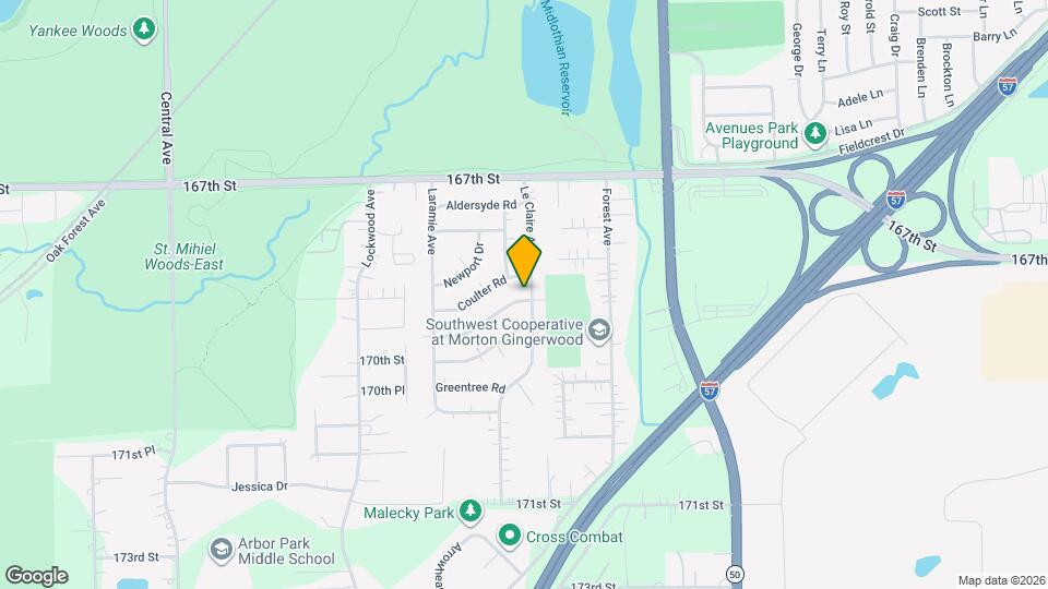 5102 Deerpath Rd Map and Location Details