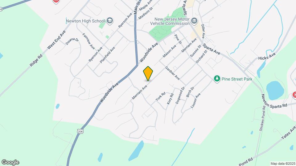 102 Merriam Ave Map and Location Details