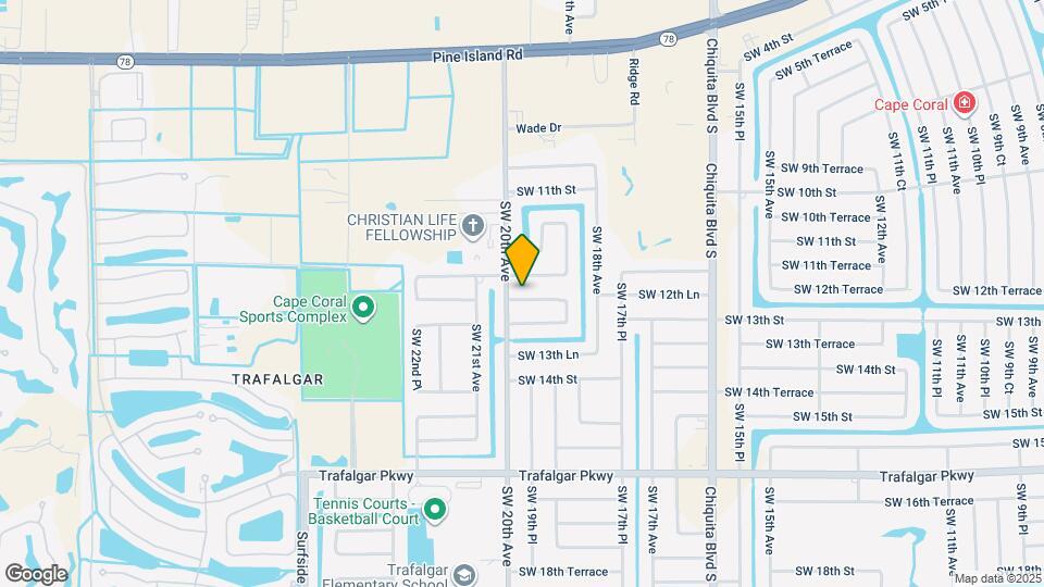 1911 SW 12th Ln Map and Location Details