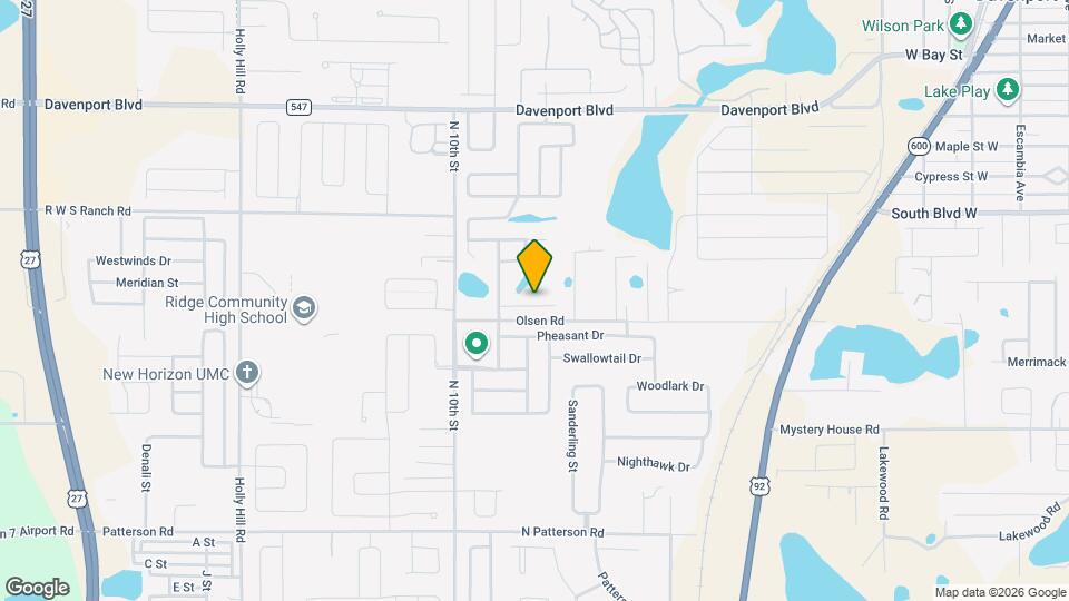 202 Highland Meadows Pl Map and Location Details
