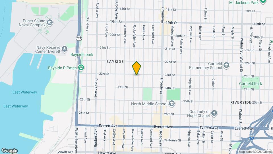 2305-2307 Rockefeller Ave Map and Location Details