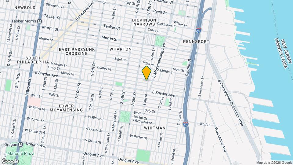 2008 S 4th St Map and Location Details