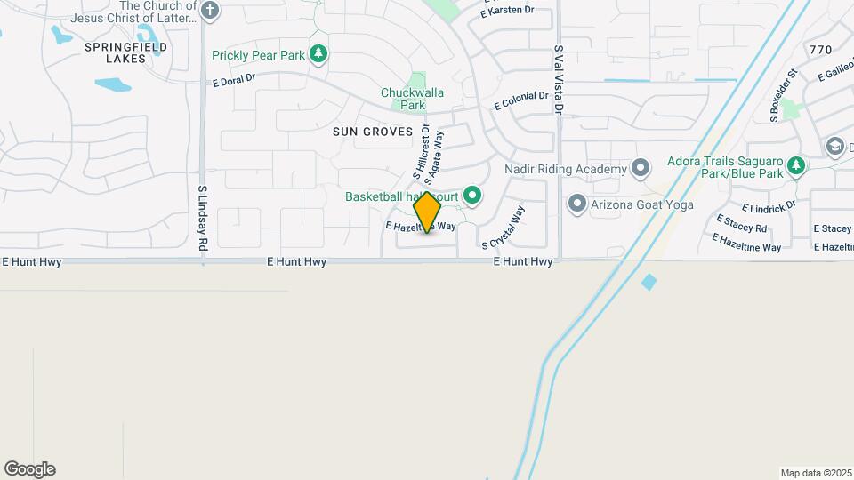 4592 E Gleneagle Dr Mapa y Detalles de la Ubicación
