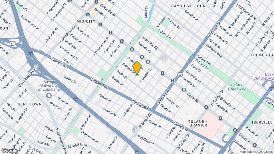 3032 Palmyra St Map and Location Details