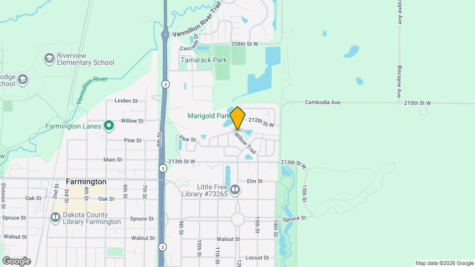 1133 Willow Trl Map and Location Details