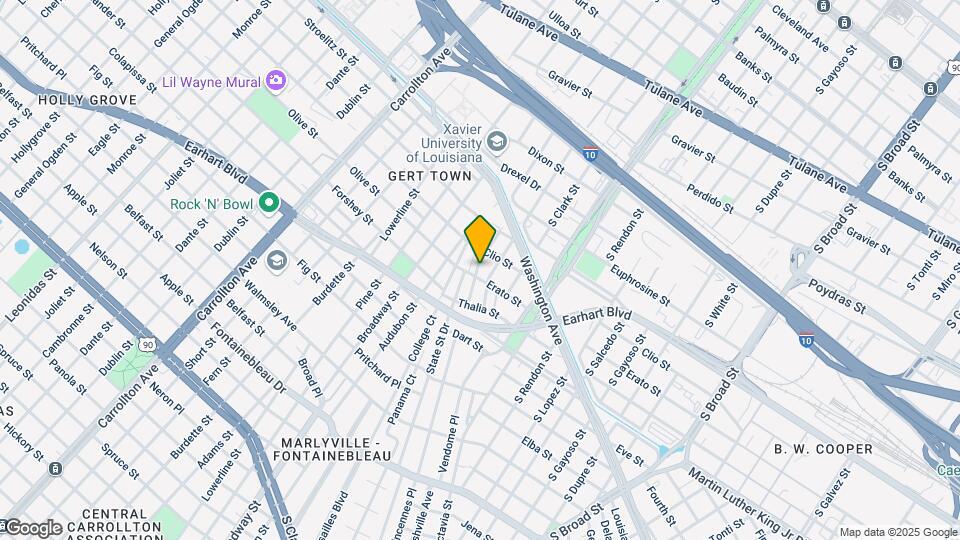 1230 S Telemachus St Map and Location Details