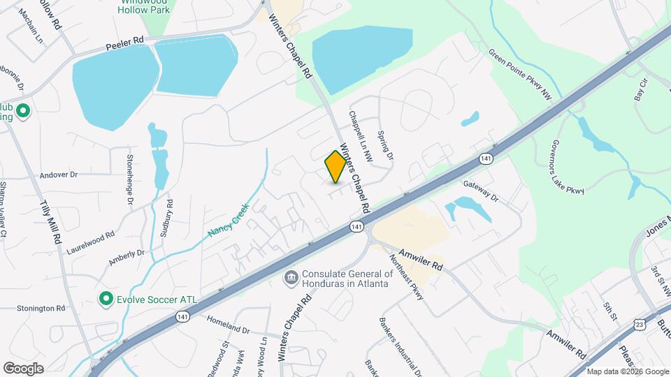 2934 Wintercrest Dr Map and Location Details