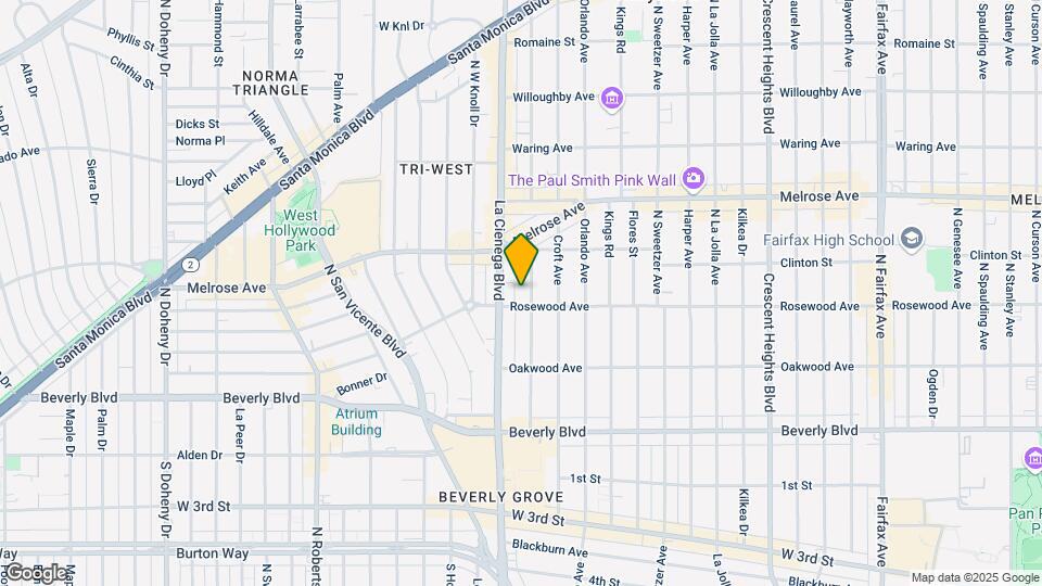 515 N Alfred St Map and Location Details