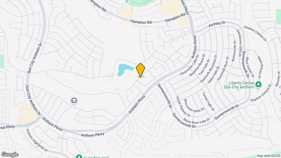 2585 Portsmouth Creek Ave Map and Location Details