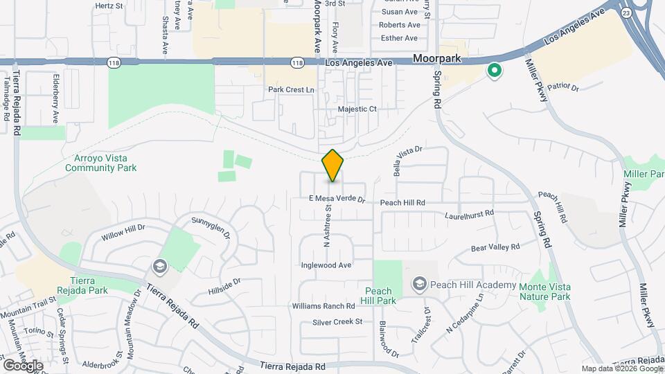 4550 N Ashtree St Map and Location Details