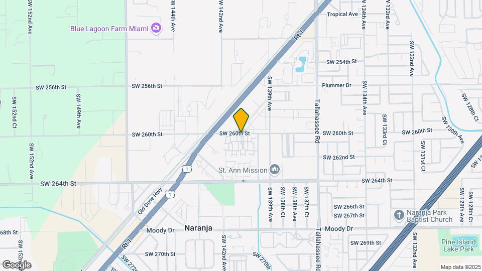 14054 SW 260th St-Unit -APT 105 Map and Location Details