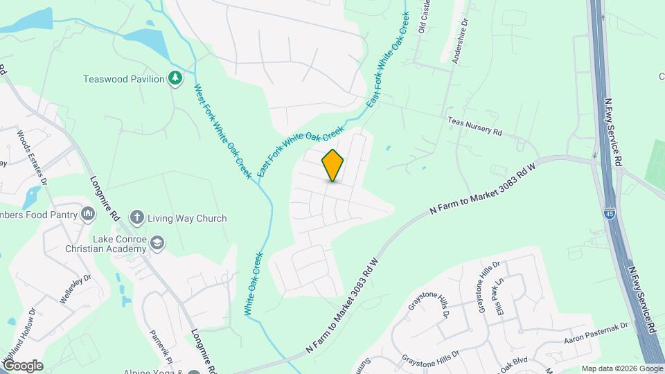 2835 August Mist Ln Map and Location Details