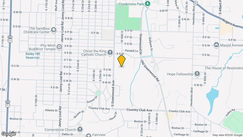 2120 Garner Ln Mapa y Detalles de la Ubicación