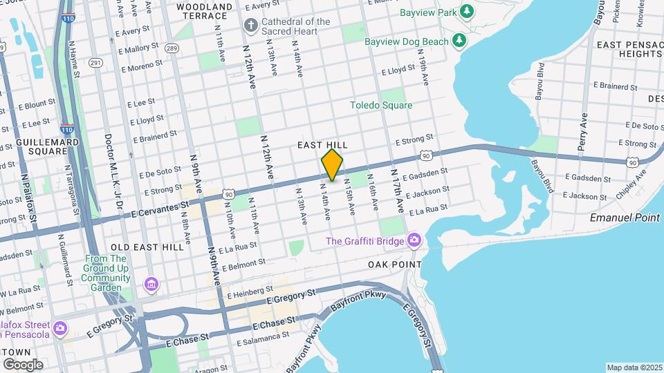 1410 E Gadsden St Map and Location Details