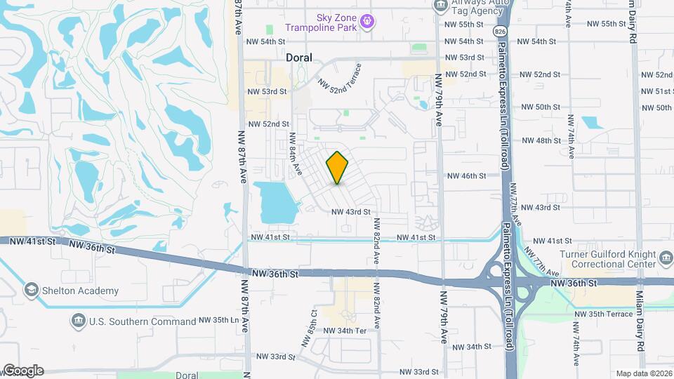 4619 NW 83rd Pkwy Map and Location Details