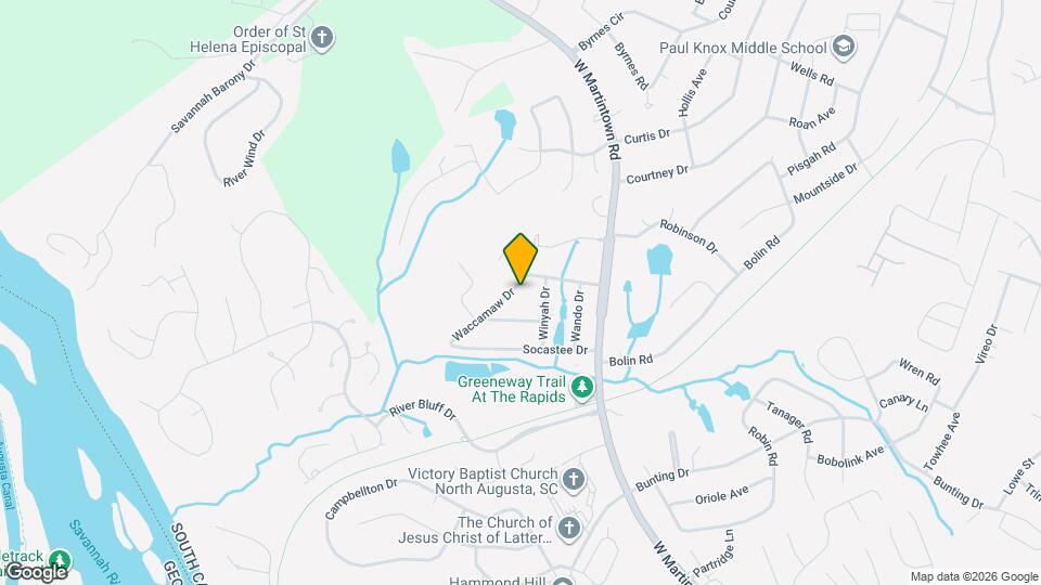 1429 Waccamaw Dr Map and Location Details