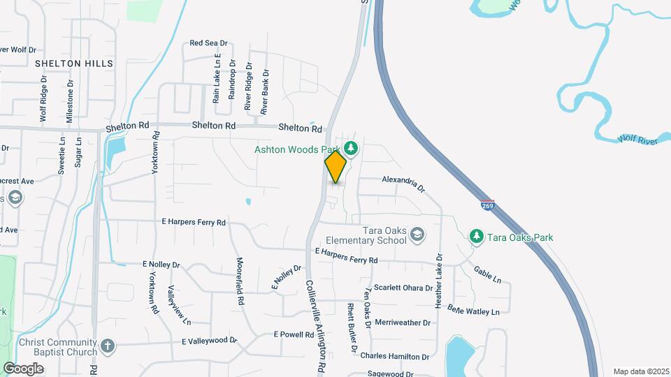 1157 Clear Creek Rd Map and Location Details