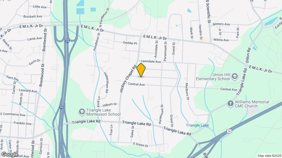 202 Charles Ave Map and Location Details