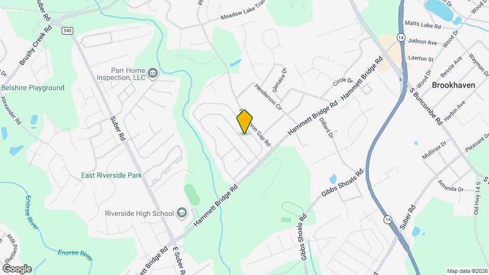 114 Fawnbrook Dr Map and Location Details