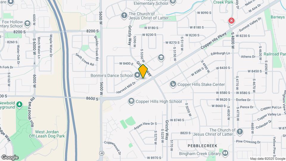 5353 Harvest Mill Dr Mapa y Detalles de la Ubicación