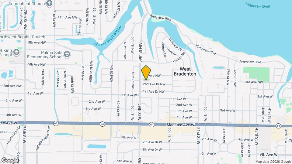 5812 2nd Ave Dr NW Map and Location Details