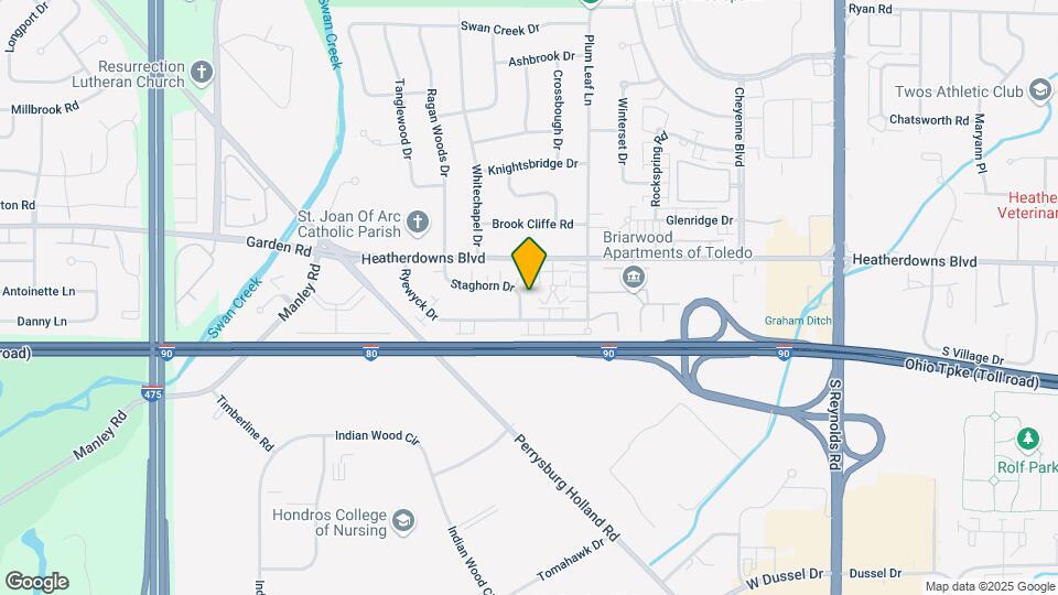 5744 Staghorn Dr Map and Location Details