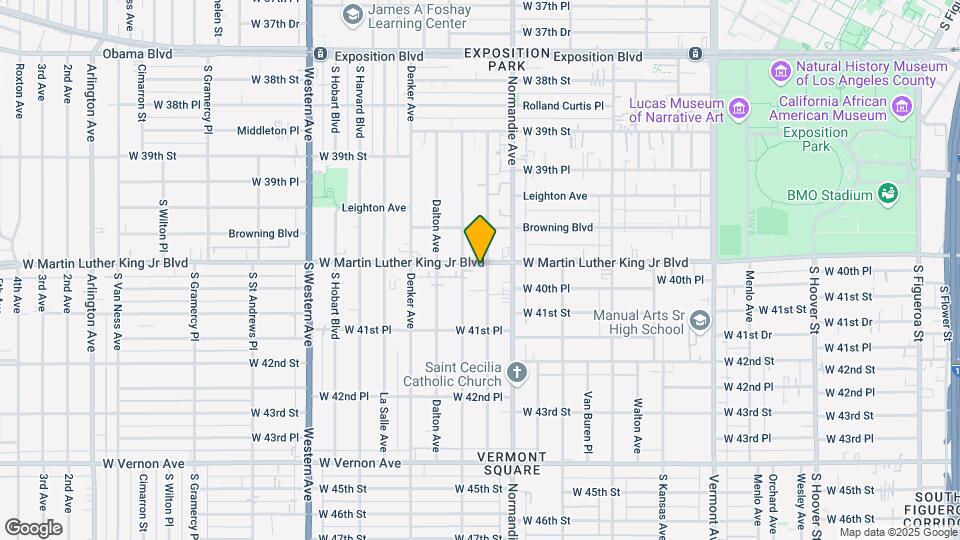1430 W Martin Luther King Jr Blvd Map and Location Details