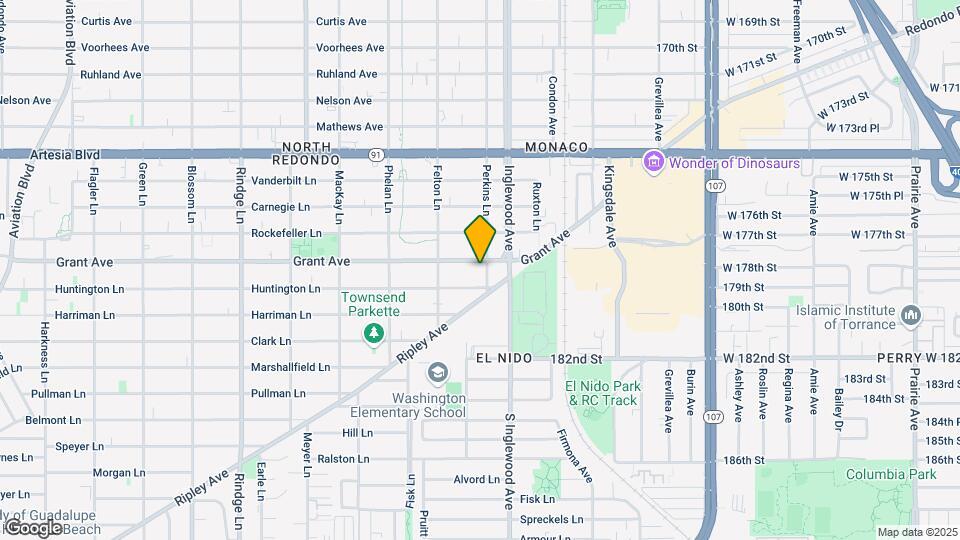 2620 Grant Ave Map and Location Details