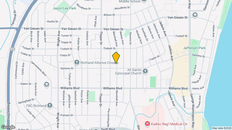 1407-1407 Marshall Ave Map and Location Details