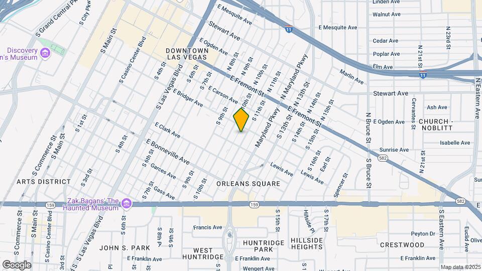 316 S 11th St Mapa y Detalles de la Ubicación
