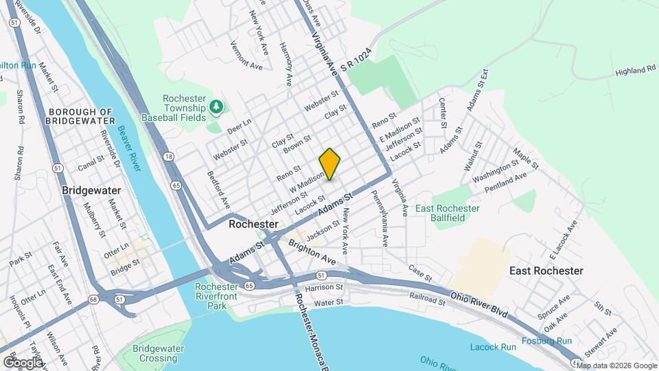 381 Jefferson St Mapa y Detalles de la Ubicación