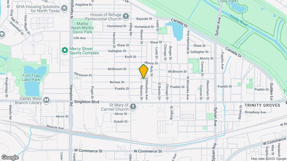 3226 Navaro St Map and Location Details