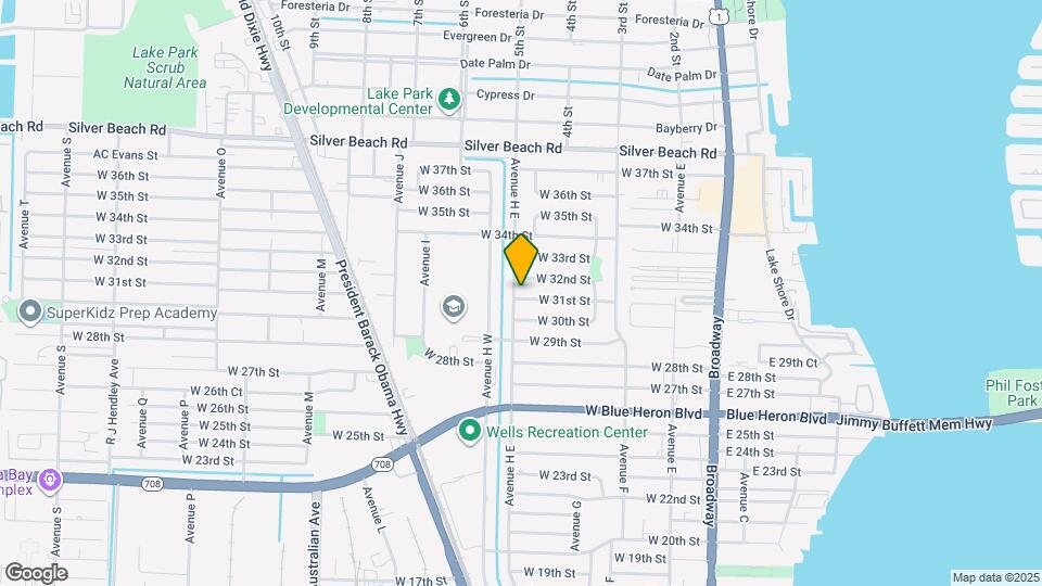 490 W 31st St Map and Location Details