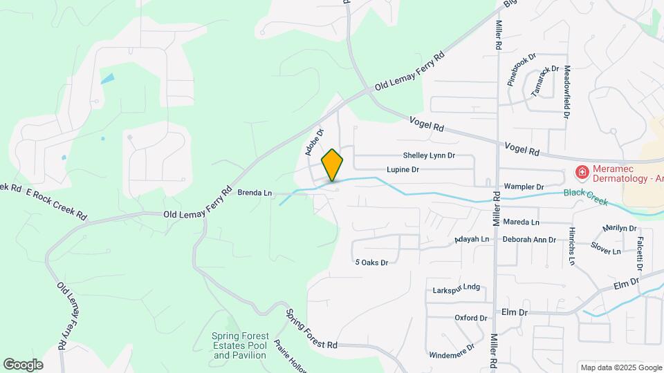 2780 Adobe Dr Map and Location Details