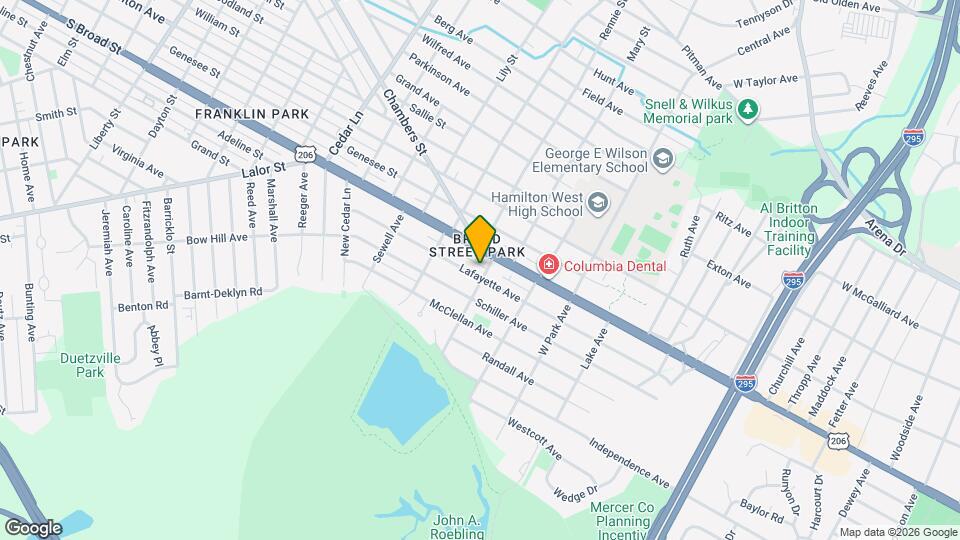 262 Lafayette Ave Mapa y Detalles de la Ubicación