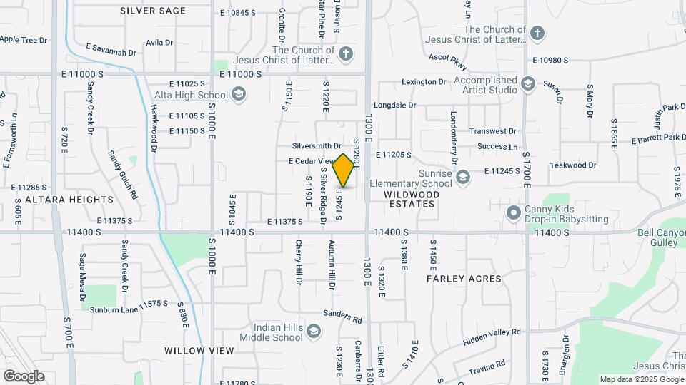 11301 Sandy Ridge Dr Map and Location Details