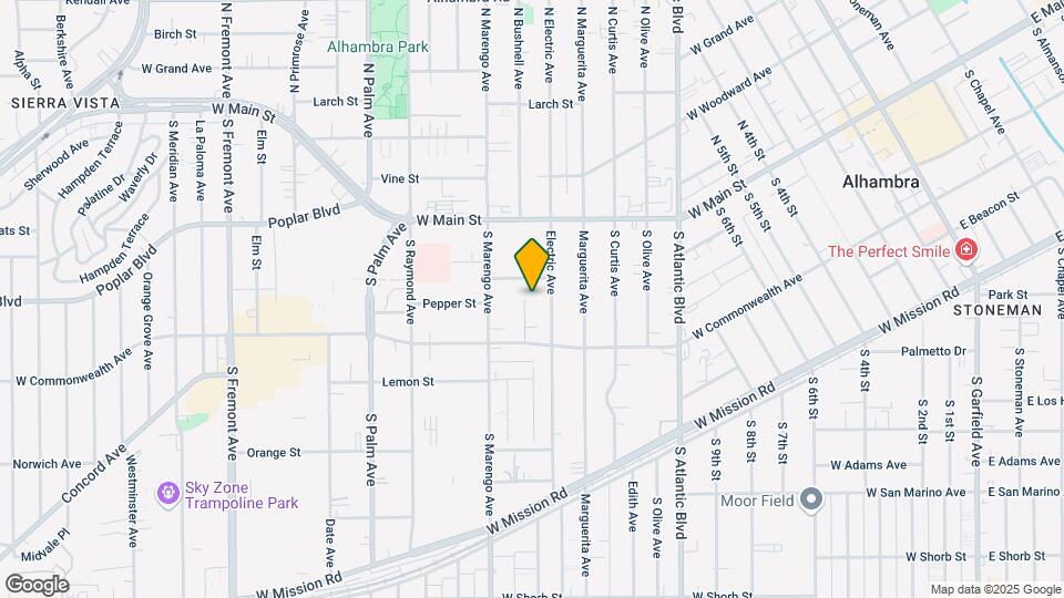 128 S Bushnell Ave Map and Location Details