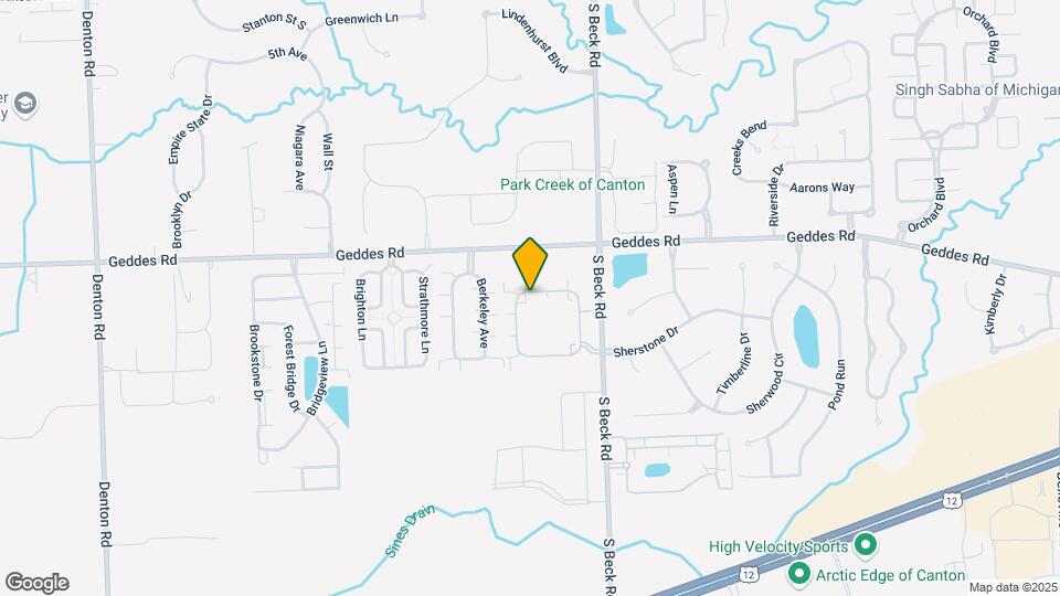 47655 Pembroke Dr Map and Location Details