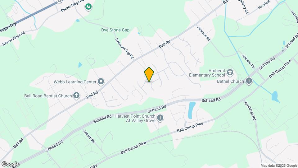 5825 Beaver Run Ln Mapa y Detalles de la Ubicación