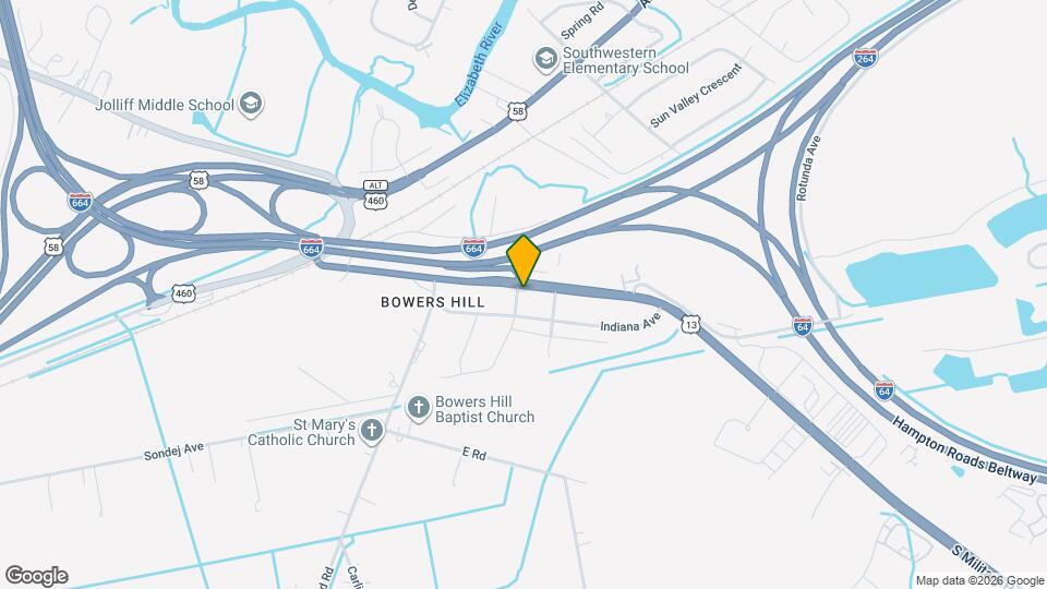 4516 S Military Hwy Map and Location Details