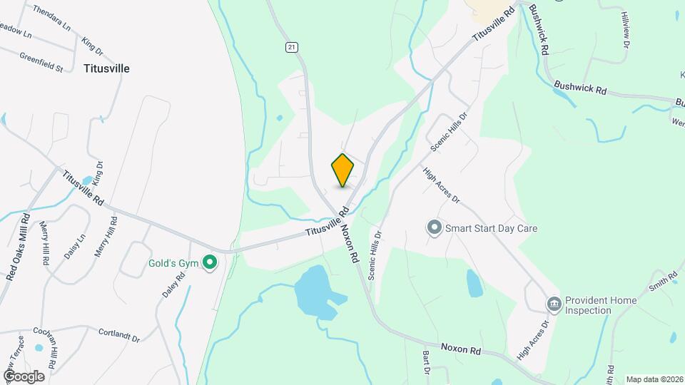 307 Titusville Rd Map and Location Details