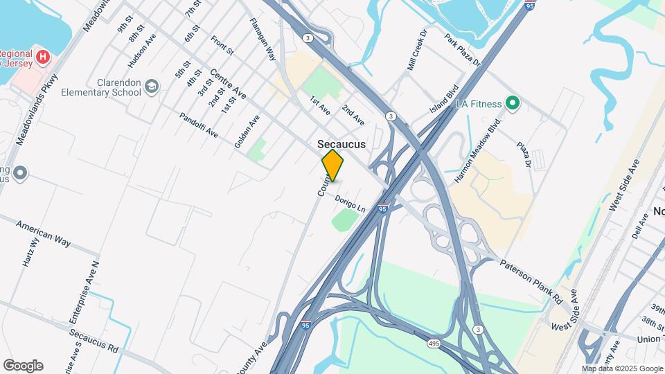 732 County Ave, Unit 1 Map and Location Details